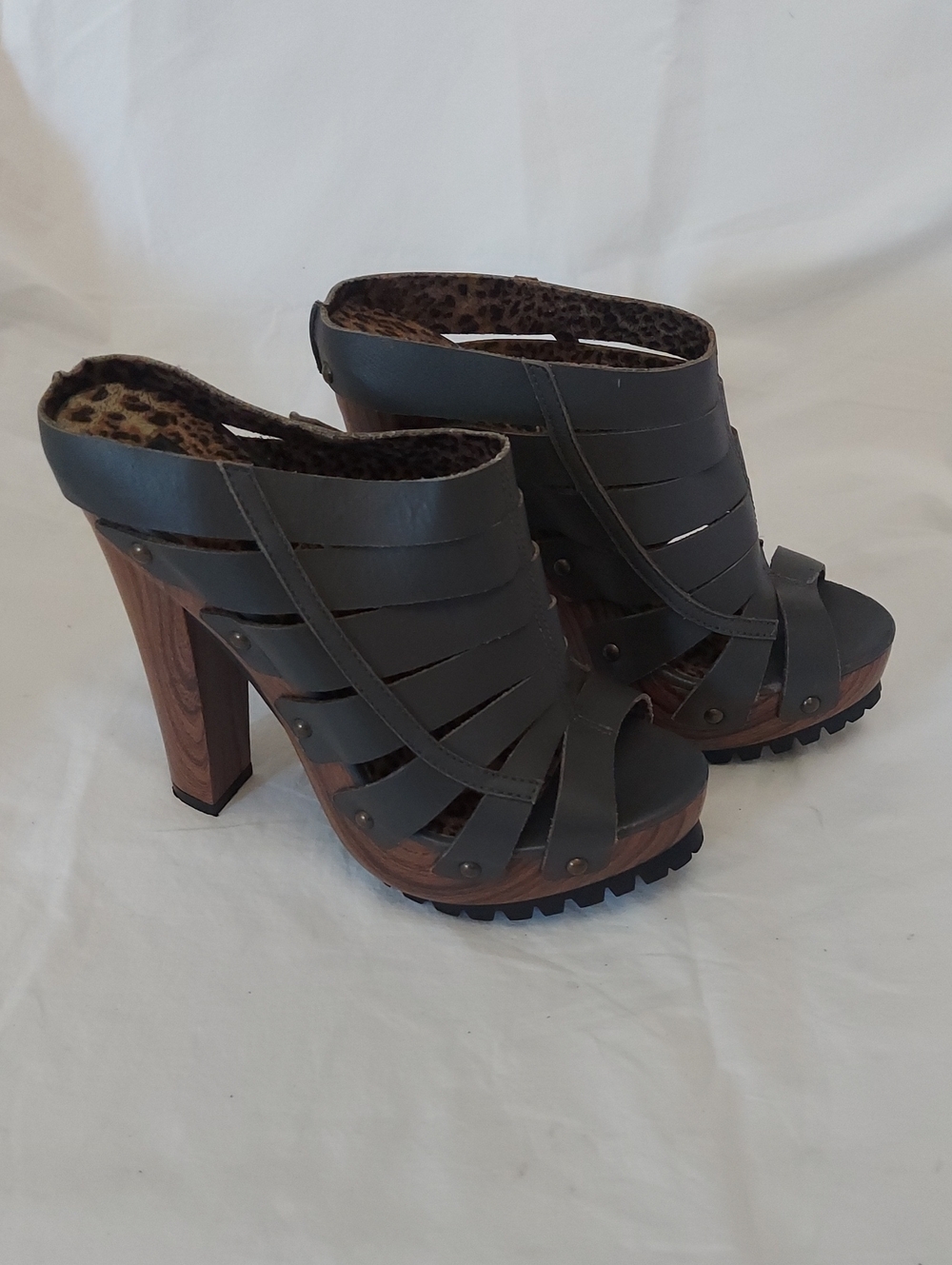 Michael Antonio Studio Women's Tedrick Platform Sandal US Size 6.5 New 6" Heel